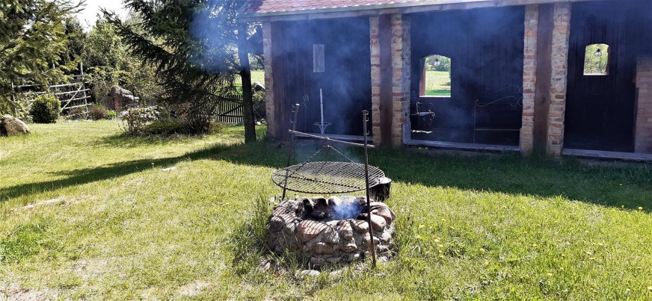 Dom Goscinny Lerka - 240 M2 Mazury Jeziora Lasy Lakorz المظهر الخارجي الصورة